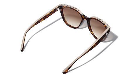 chanel tortoise glasses|Chanel 5414 butterfly sunglasses.